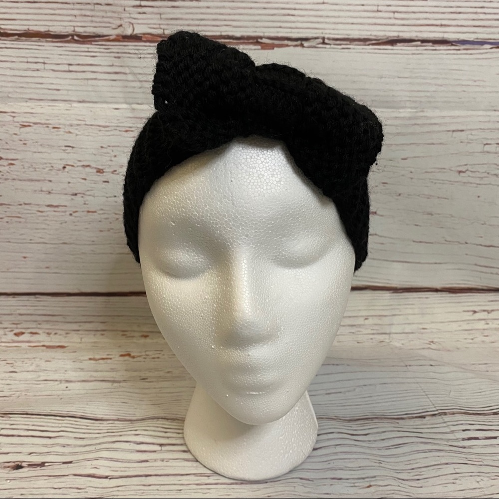 💫Knit Crochet Head/Ear Warmers w/Bow